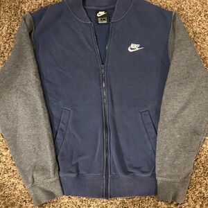 Nike Dark Blue Fleece Jacket